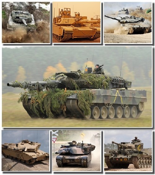 Подборка обоев с боевыми танками для монитора (Часть 1)
